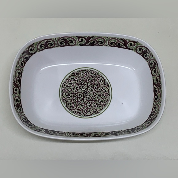 1970s Vtg Discontinued NORITAKE Japan Progression Ole Vegetable Serving Bowl - Picture 2 of 13